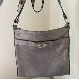 Fendi Gray Crossbody Bag